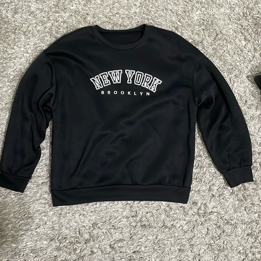 Black New York Sweatshirt Small